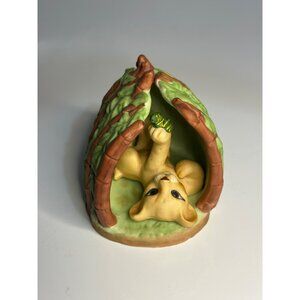 VTG Franklin Mint 1988 Safari Surprises 3.25" Lion Porcelain Figurine